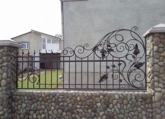 Кованый забор своими руками