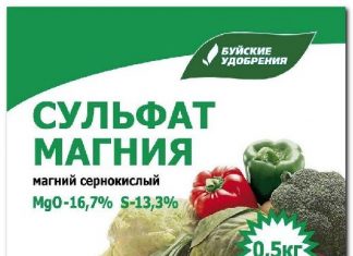 Сульфат магния удобрение: применение