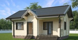 Проекты домов из профилированного бруса под ключ