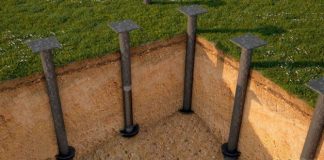 Винтовой фундамент – технология монтажа, этапы установки